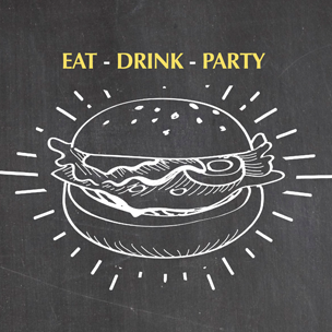 The Rhodos Bar - Wednesday Build you own burger. - Morzine Bar The Rhodos Bar - Wednesday Build you own burger. - Morzine Bar