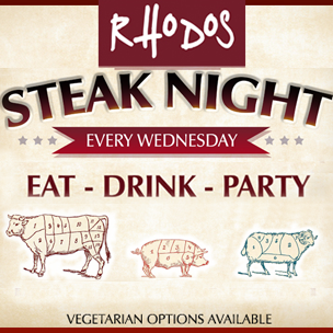 The Rhodos Bar - Wednesday Steak Night - Morzine Bar